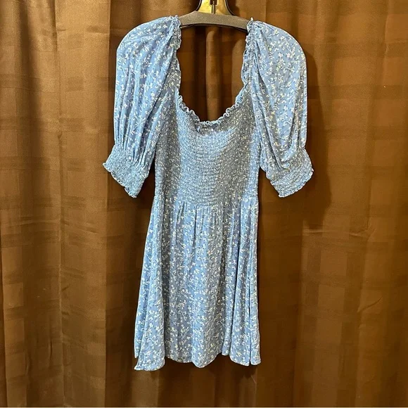 NWT Reformation Elle Mini Dress Suzette size 10 reg $218 - Picture 3 of 7